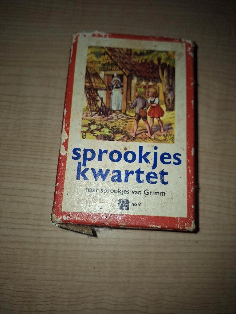 sprookjeskwartet kwartetspel, Verzamelen, Ophalen of Verzenden, Gebruikt, Kwartet(ten)