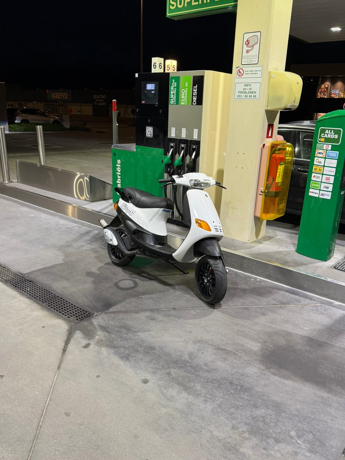 Zip type 3 70cc, Ophalen, Tweetakt, Gebruikt, Klasse A (25 km/u)