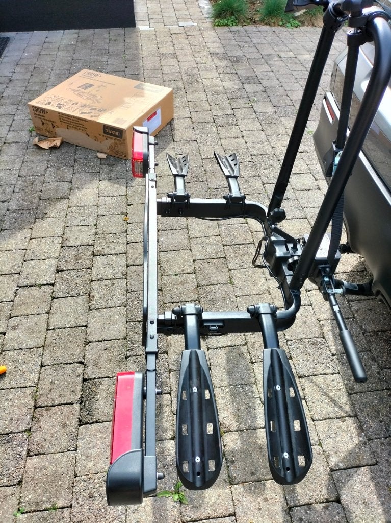 Eufab Crown plus +, en parfait état, vélos électriques ! !, Neuf, Support d'attelage, Enlèvement, 2 vélos