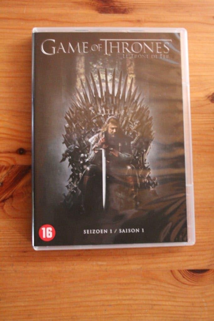 Game of Thrones  seiz. 1-2-3-4, Cd's en Dvd's, Dvd's | Tv en Series, Zo goed als nieuw, Drama, Seizoen 1, Vanaf 16 jaar, Ophalen of Verzenden