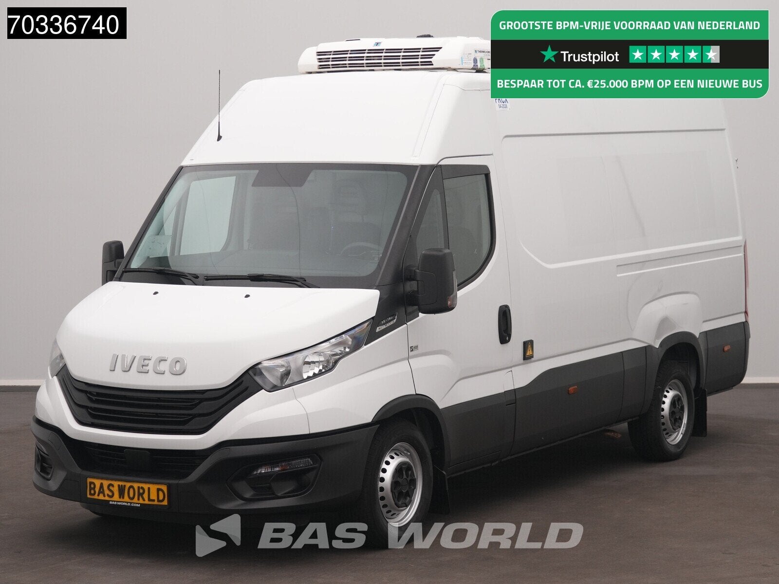 Iveco Daily 35S16 Automaat Koel/Vrieswagen -15 Kerstner Ther, Achat, Euro 6, Entreprise, Volant multifonction