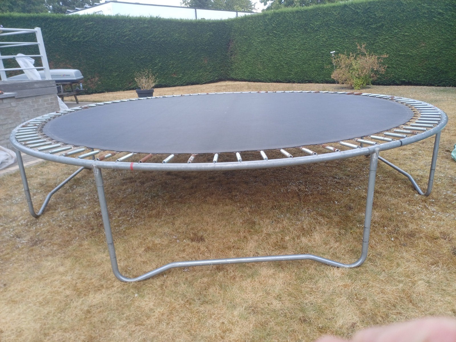 Trampoline 4,27, Kinderen en Baby's, Speelgoed | Buiten | Trampolines, Ophalen, Gebruikt