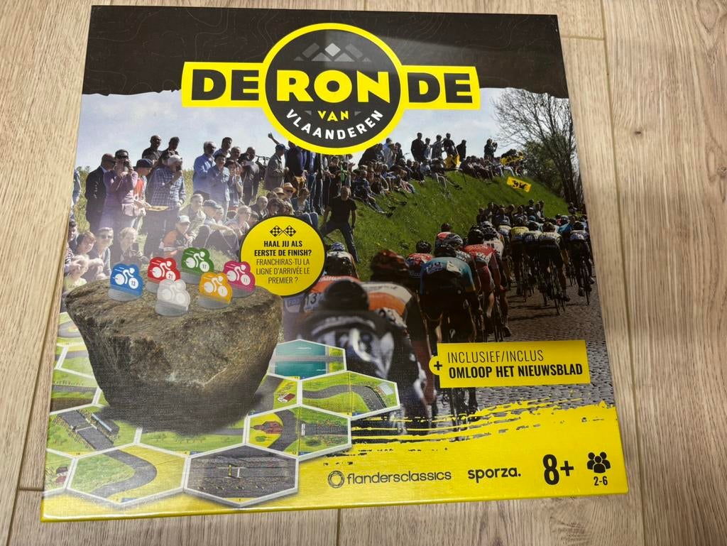 De ronde van vlaanderen spel, Hobby en Vrije tijd, Ophalen of Verzenden, Zo goed als nieuw