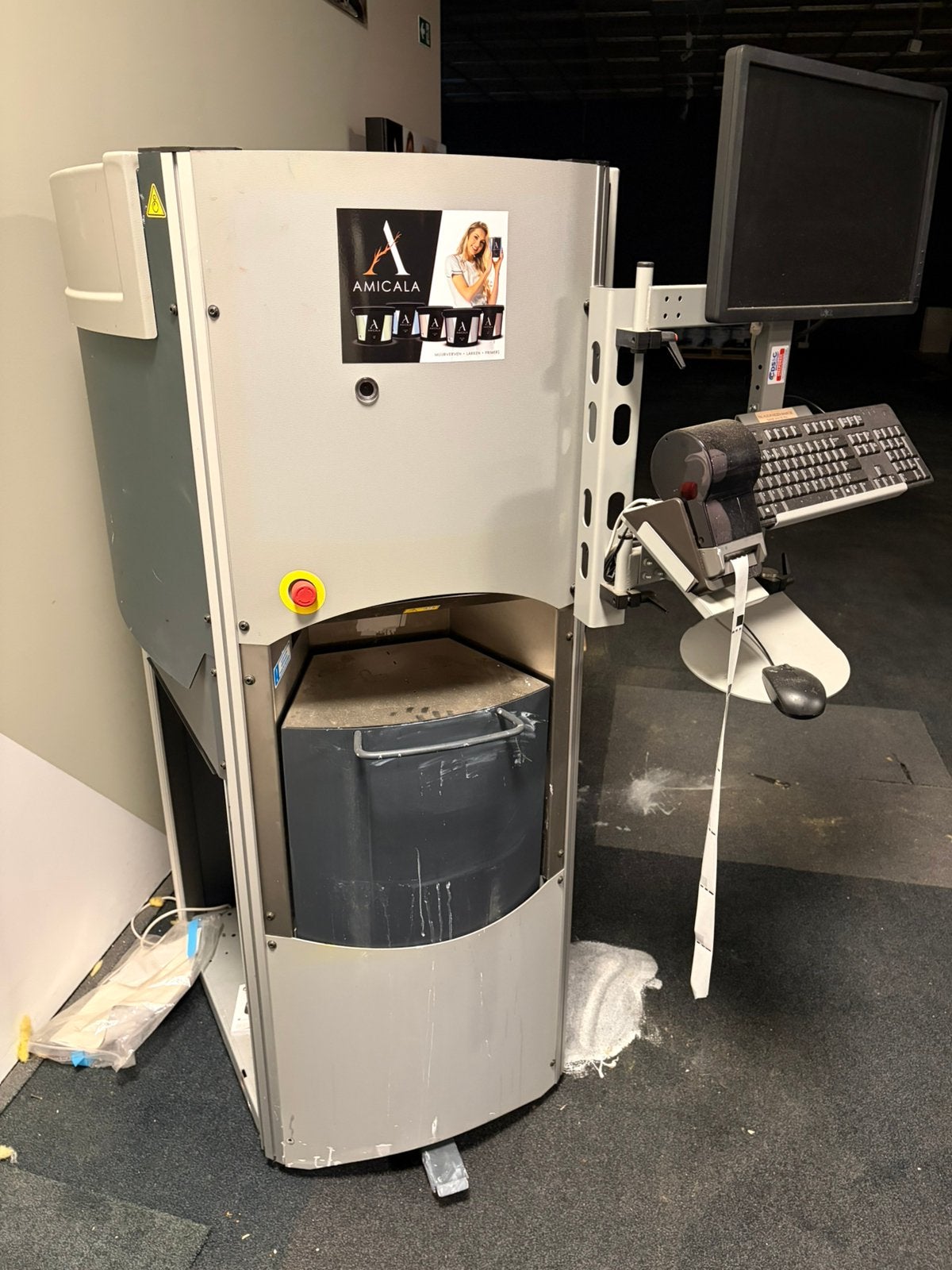 Profecioneel verf mengmachine., Doe-het-zelf en Bouw, Ophalen, Gebruikt