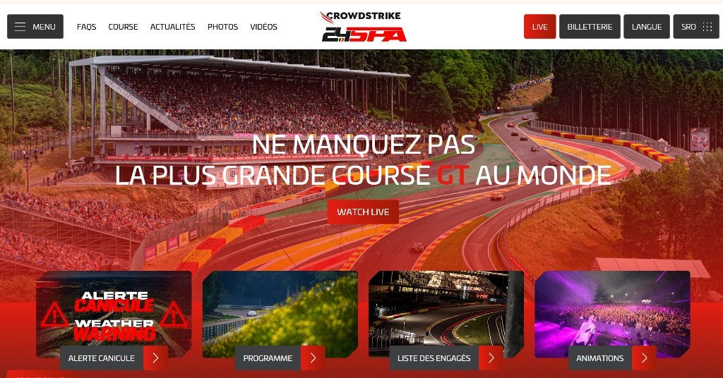 24 uur Spa-Francorchamps 27 juni, Eén persoon