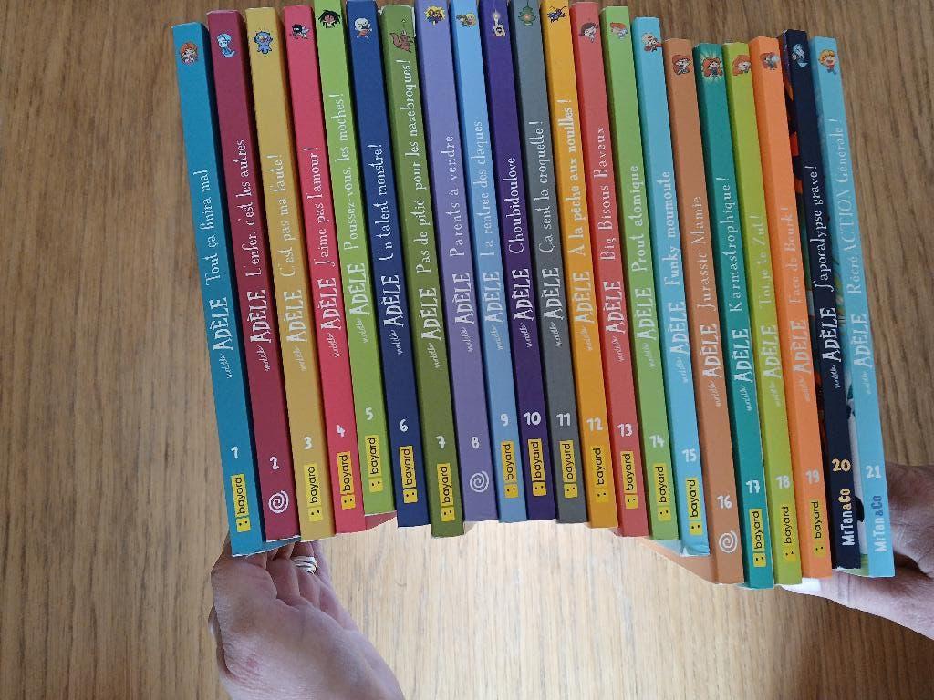 Mortelle Adèle - Tomes 1 à 21, Boeken, Kinderboeken | Jeugd | onder 10 jaar, Zo goed als nieuw, Ophalen