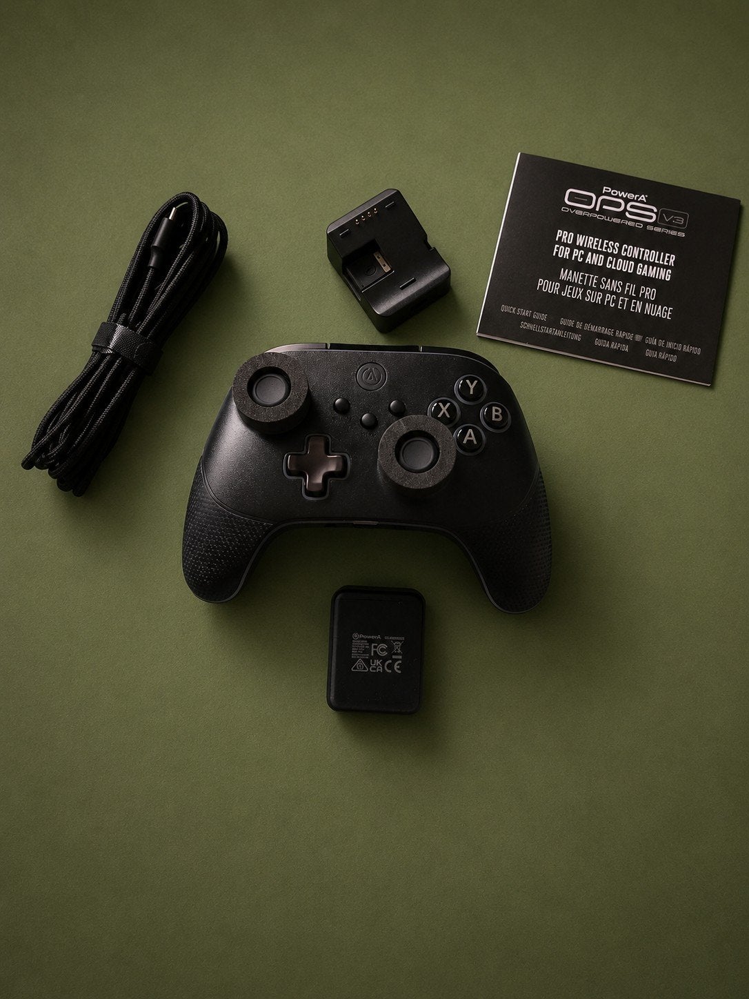 PowerA OPS V3 Pro Wireless Controller voor PC – nieuw, Games en Spelcomputers, Games | Pc, Overige genres, 1 speler, Nieuw, Eén computer