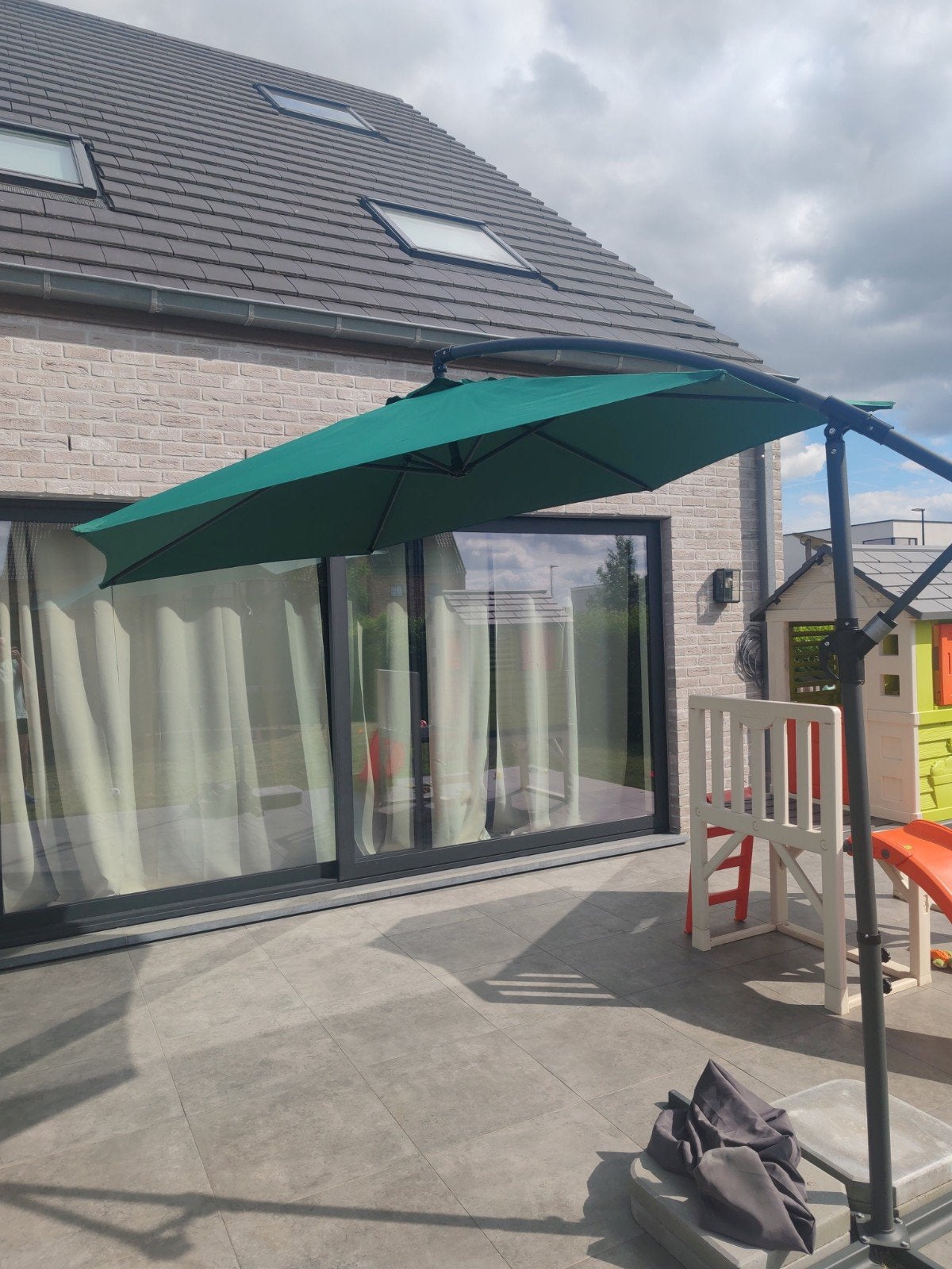 Zweefparasol, Tuin en Terras, Overkappingen, Ophalen