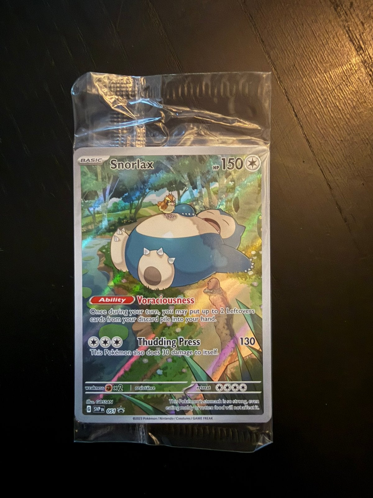 Snorlax sealed promo, Ophalen of Verzenden, Zo goed als nieuw