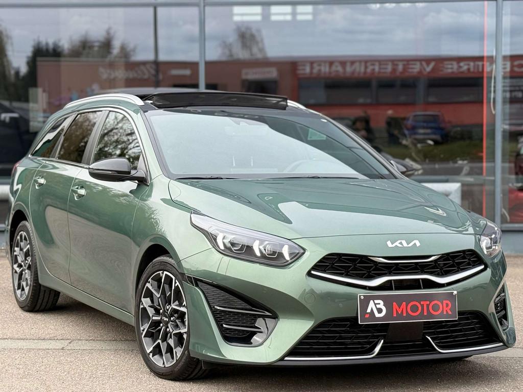 Kia Ceed / cee'd 1.6 CRDi MHEV GT-Line 136CV AUTO ACC GPS PA, Autos, Euro 6, Entreprise, 5 portes, Vert