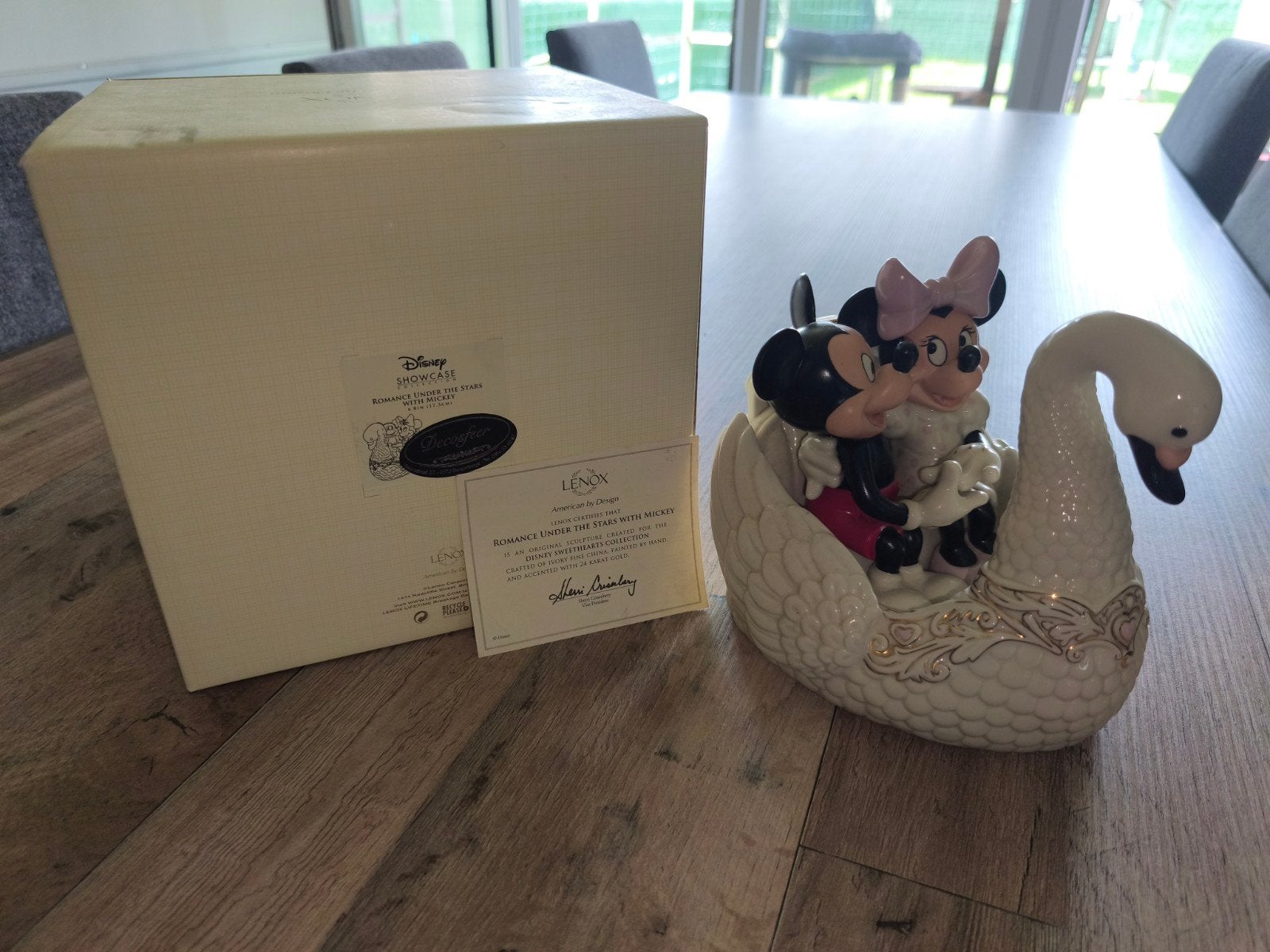 Mickey en Minnie mouse zwaan lenox, Ophalen, Nieuw