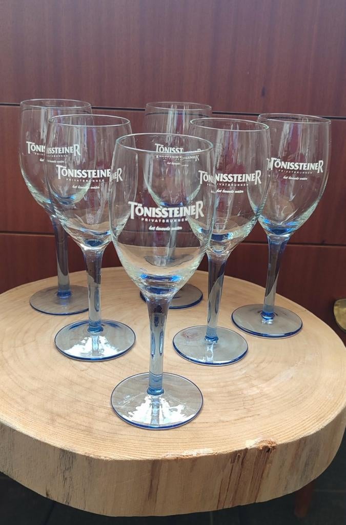 6 tönissteiner glazen, Verzamelen, Ophalen of Verzenden