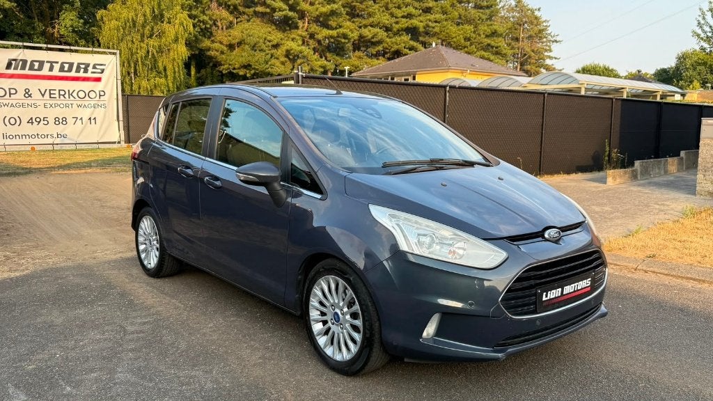 Ford B Max 1.0 i | Titanium - Start & Rijdt Perfect, Voorwielaandrijving, Stof, Zwart, B-Max