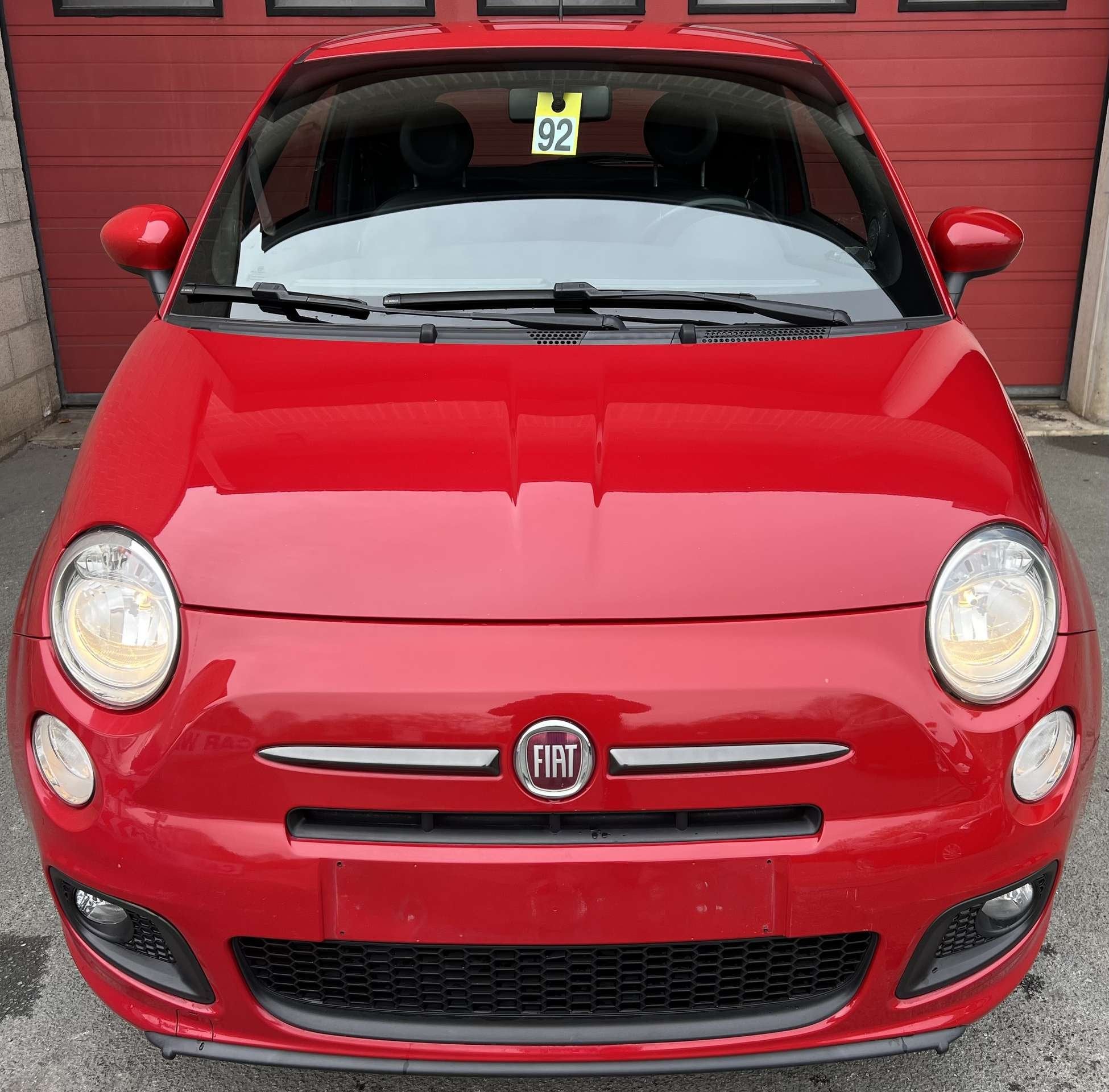 Fiat 500 1.4i Sport + CLIM + CAR-PASS + JANTES (bj 2013), Auto's, Fiat, Gebruikt, 4 cilinders, 149 g/km, Multifunctioneel stuurwiel