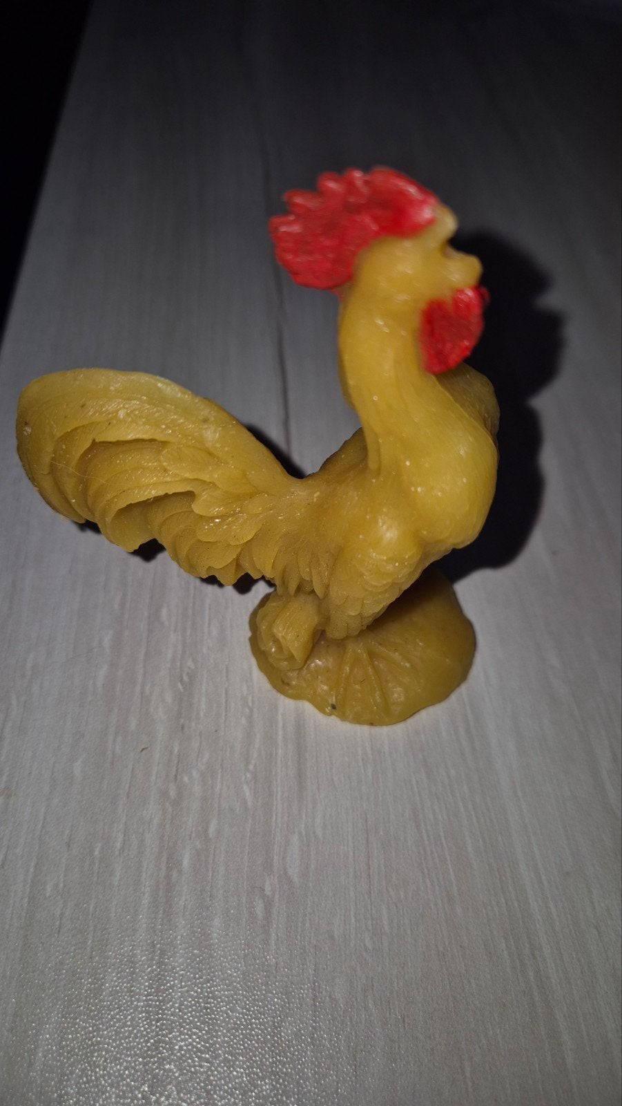 ​Figurine Coq en cire / résine – Décoration champêtre – 10 c, Antiquités & Art, Art | Autres Art