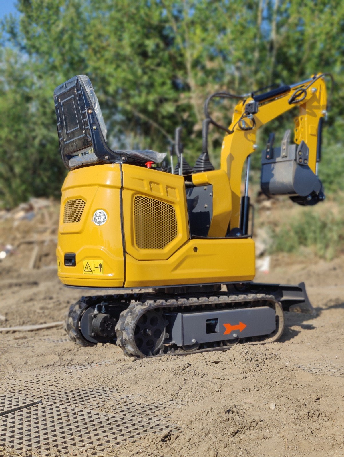 Minigraver graafmachine kan door deur 76 cm breed nieuw, Doe-het-zelf en Bouw, Ophalen