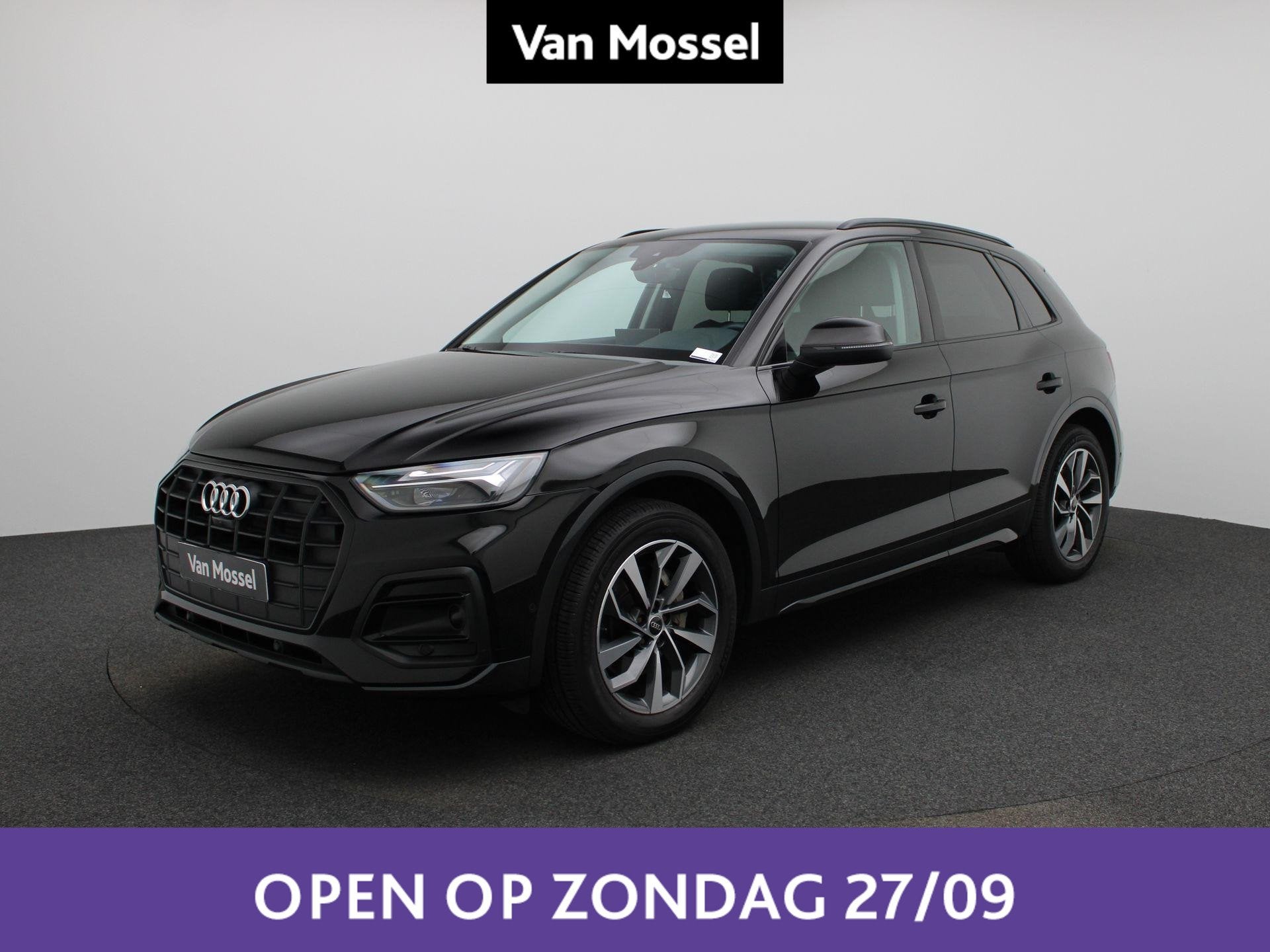 Audi Q5 35 TDI S tronic advanced Extra bandenset, Auto's, Stof, Gebruikt, Zwart, 4 cilinders