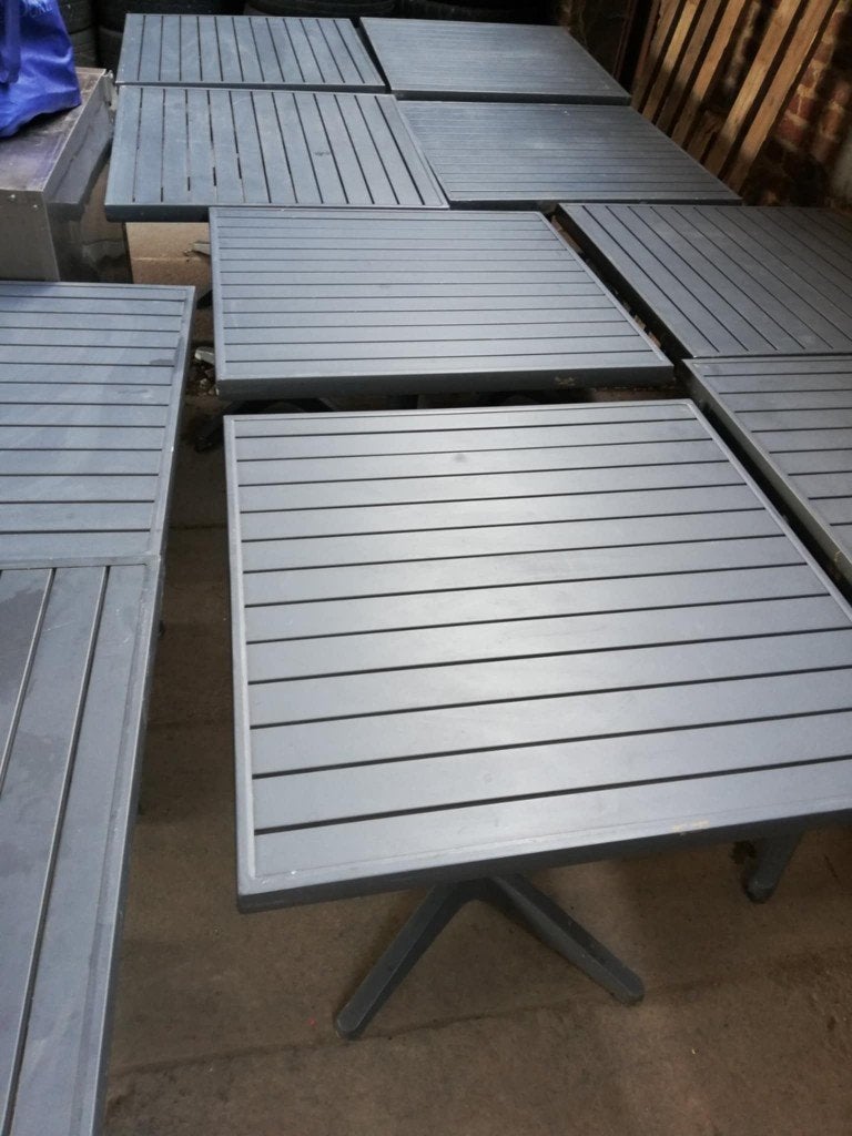 Table terrasse en Alu, Ophalen, Aluminium