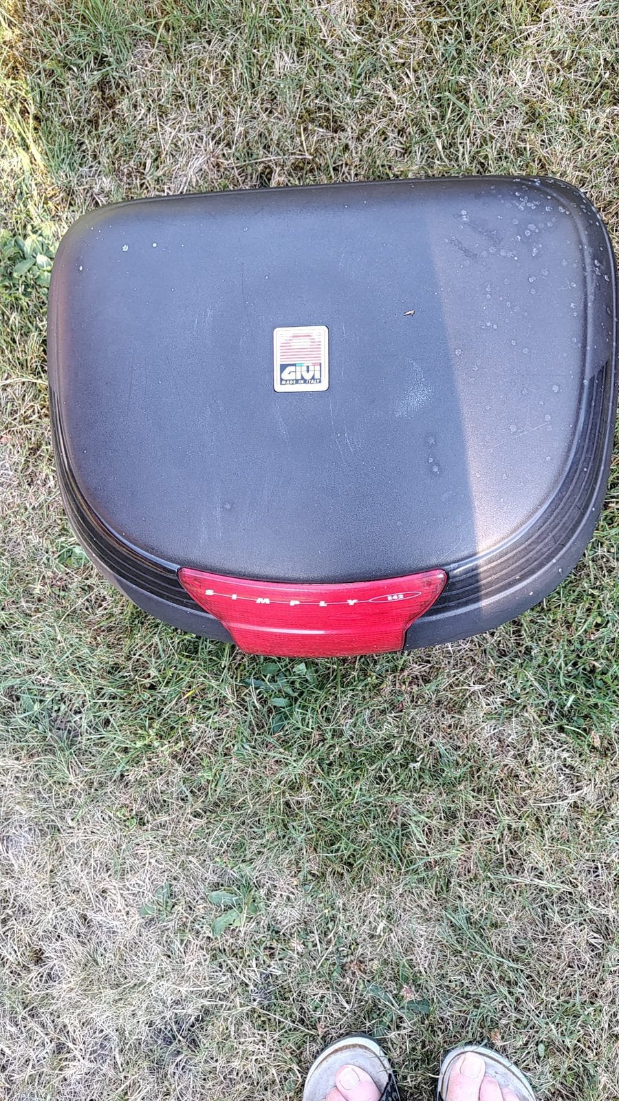 Koffers om op een brommer te zetten., Enlèvement, Utilisé