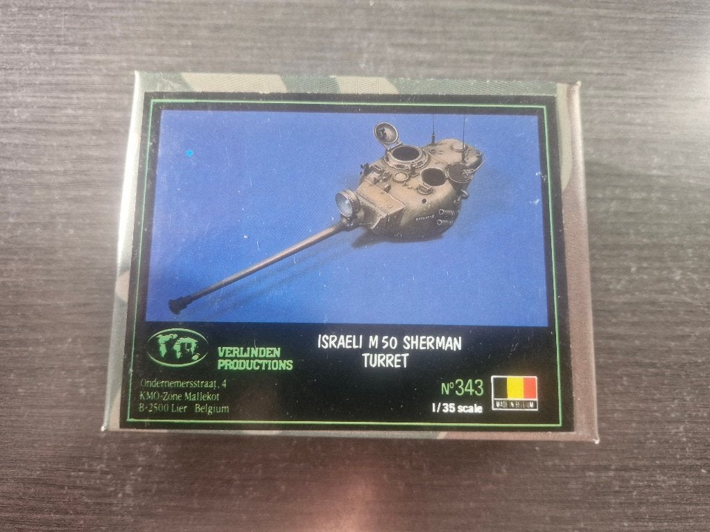 Verlinden 1/35 Israeli M50 Sherman Turret, Overige merken, Tank, 1:32 tot 1:50, Nieuw