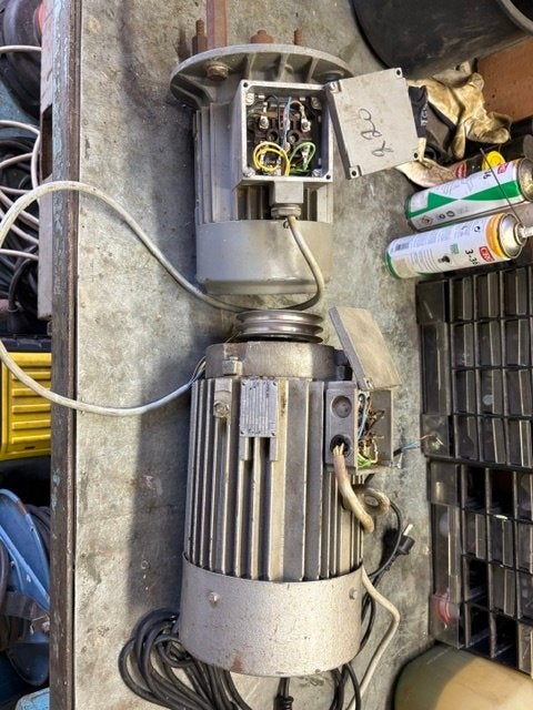 2 moteurs électriques à vendre, Bricolage & Construction, Enlèvement, Utilisé, Moteur électrique