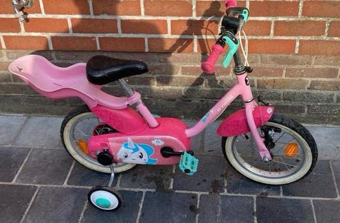 Meisjes fiets, Fietsen en Brommers, Ophalen, Zo goed als nieuw