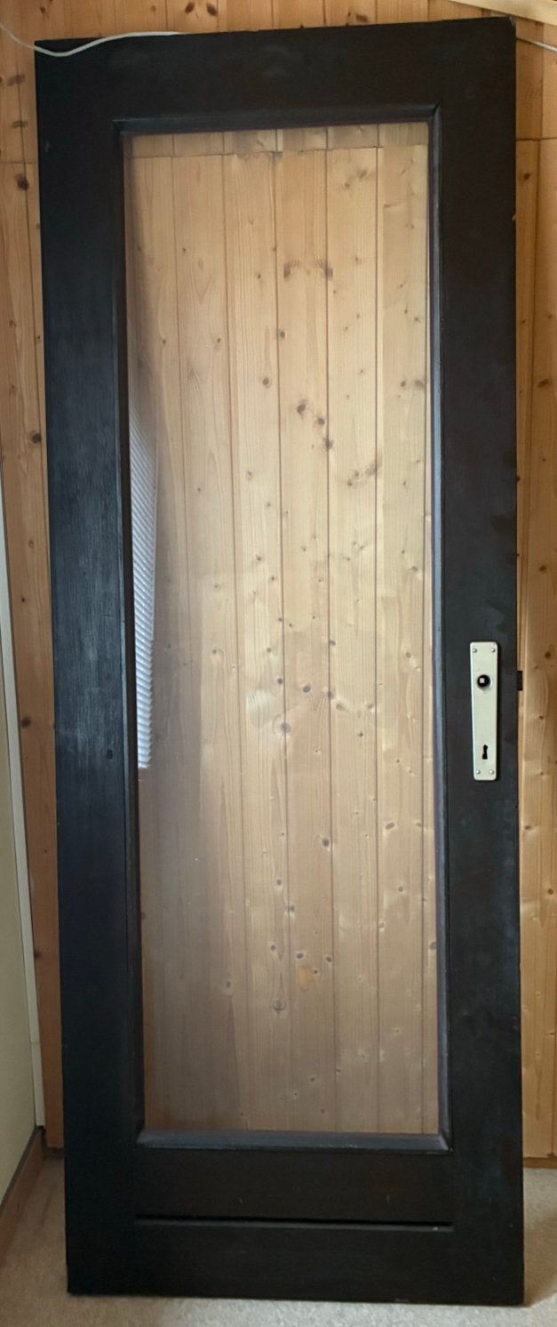 Porte extérieure en bois, Porte extérieure, Comme neuf, Enlèvement, Moins de 80 cm