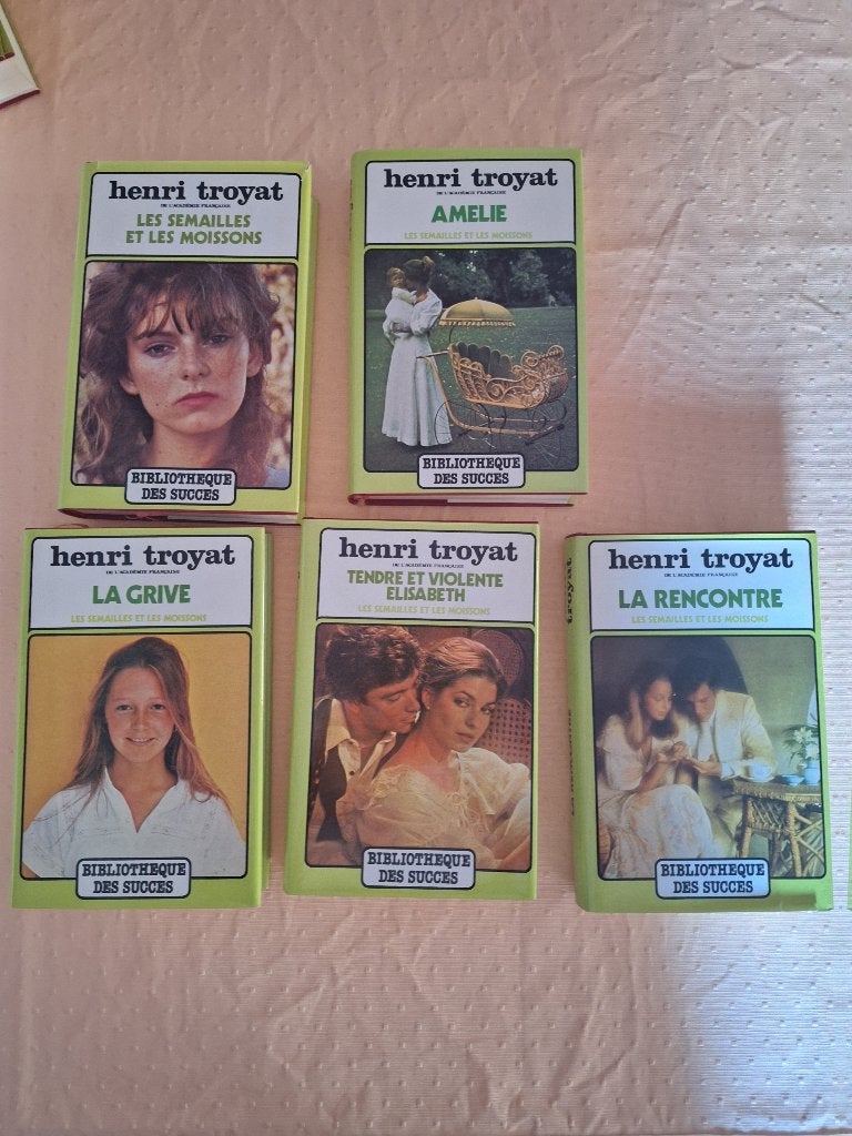 De 5 delen: Het zaaien en de oogst van H. Troyat, Boeken, Ophalen of Verzenden, Zo goed als nieuw, Henri Troyat