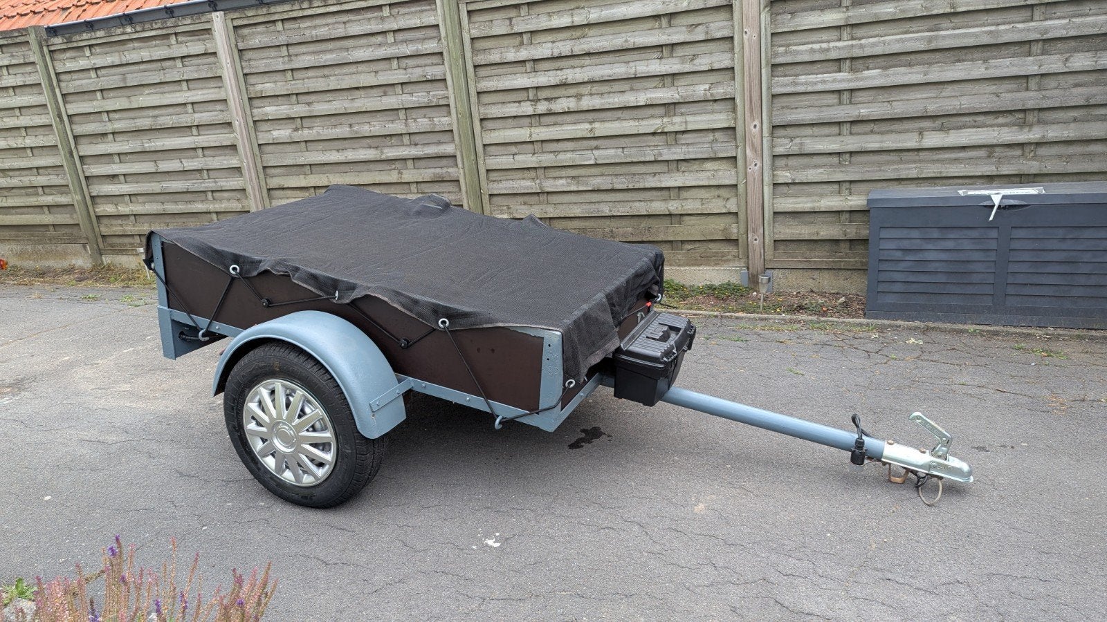 Enkelas aanhangwagen 150 x 100, Auto diversen, Ophalen