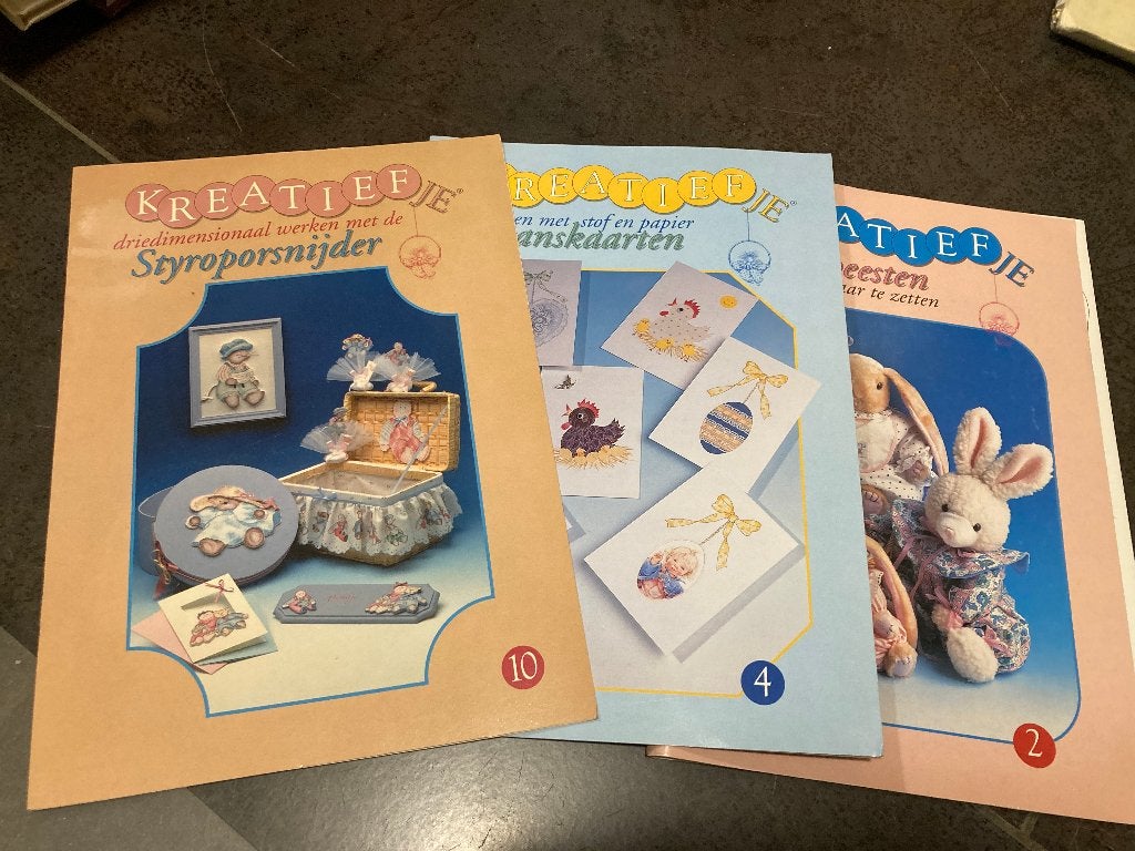 Boeken knutselboeken 3 stuks samen 1 euro., Verzenden, Nieuw