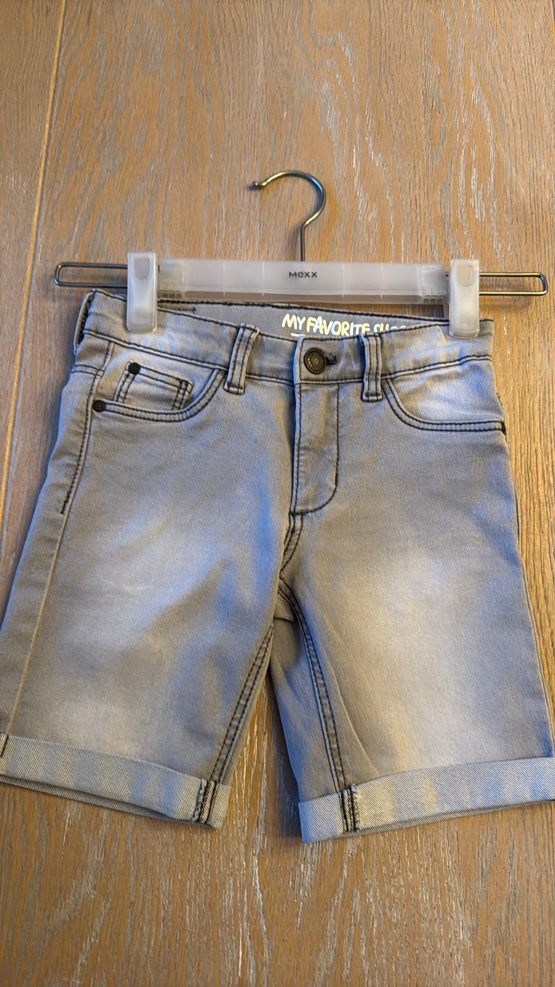 Hema jongen jeans short, maat 110/116, Ophalen, Gebruikt, Jongen, Broek