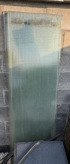 versterkt glas 7 stuks, Tuin en Terras, Ophalen, Zo goed als nieuw, Veranda