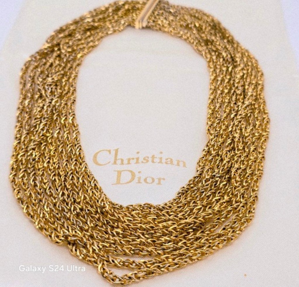 Vintage DIOR  hals ketting – Christian Dior 1968, Bijoux, Sacs & Beauté, Bijoux anciens, Enlèvement, Autres matériaux, Collier