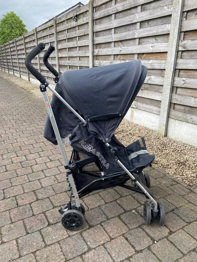 Kinderbuggy, Ophalen, Gebruikt