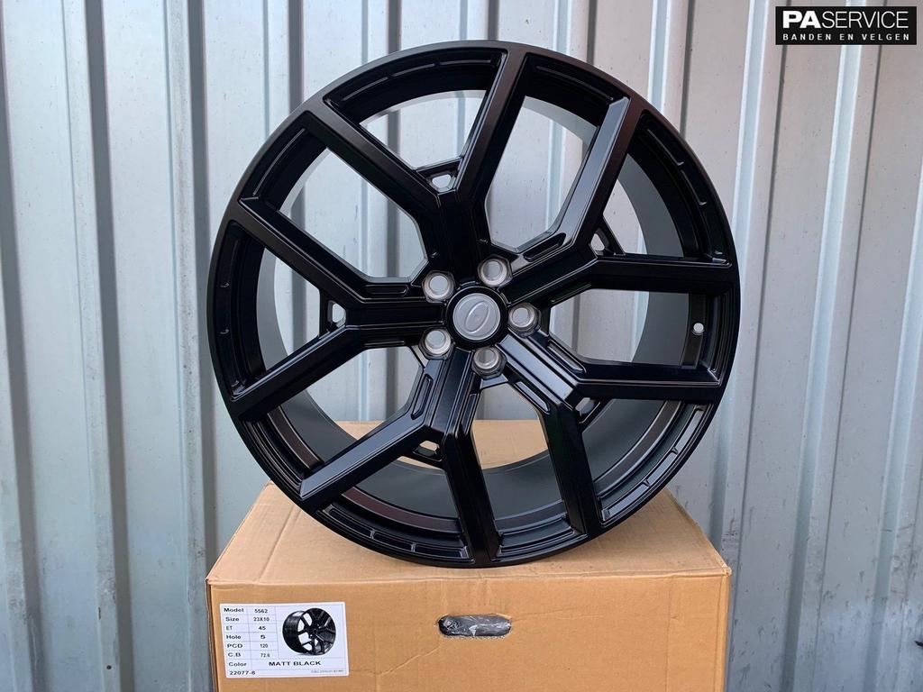 Nwe 22 inch Satin Black Dedicated Range Rover velgen, Neuf, Pneus et Jantes, -, Autres dimensions