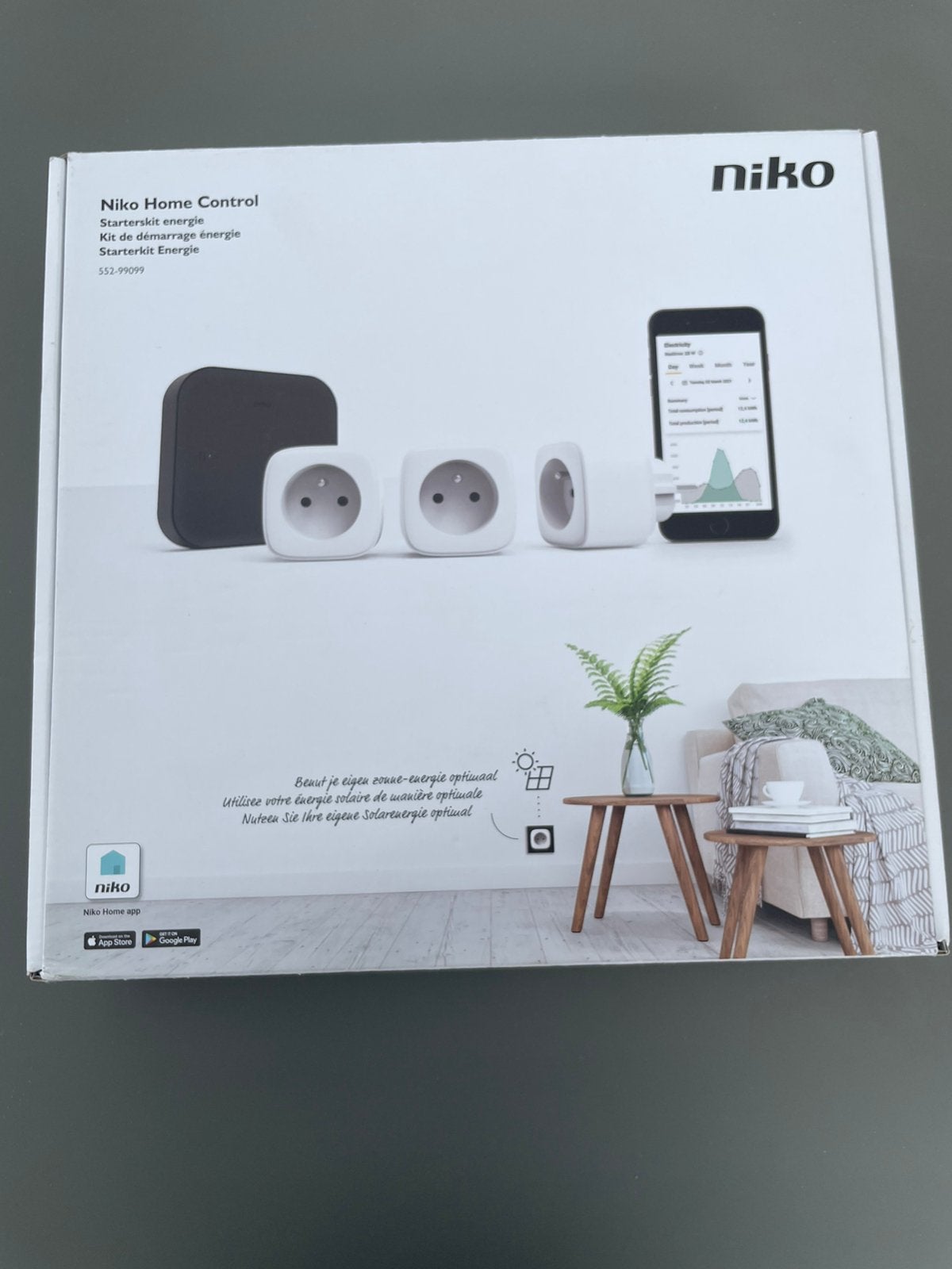 Niko Home Control, Ophalen, Gebruikt