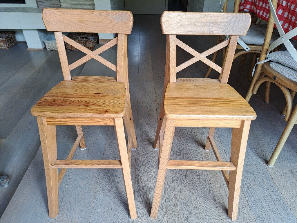 2 kinderstoelen IKEA  Ingolf, Kinderen en Baby's, Kinderstoelen, Ophalen, Gebruikt, Overige typen