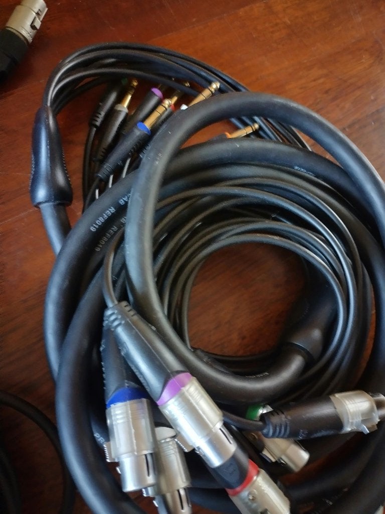 Câbles audio de studio (Roland, Procab, DAP,...), TV, Hi-fi & Vidéo, Enlèvement ou Envoi, Utilisé, 2 à 5 mètres, Autres câbles