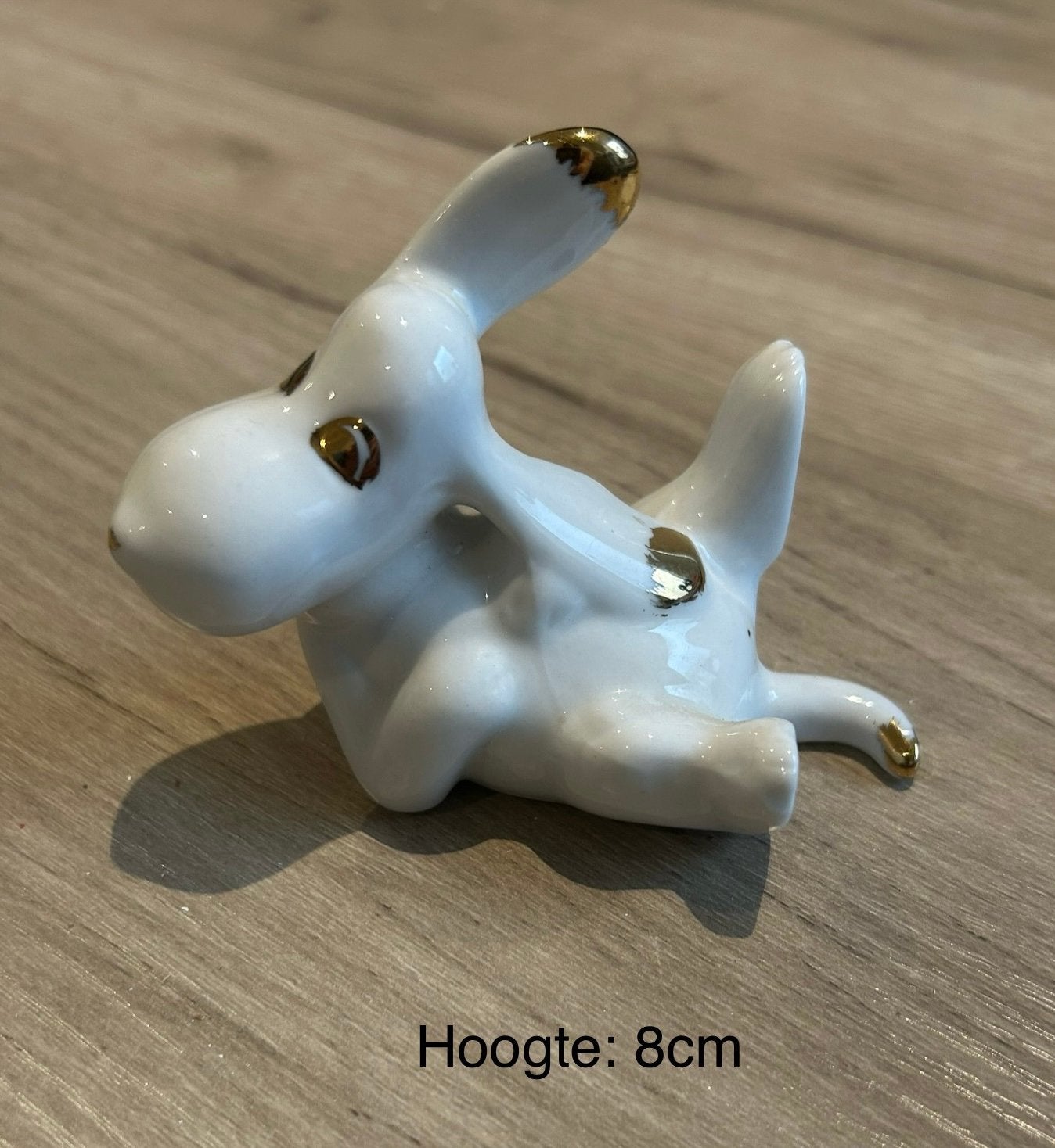 Beeldje gekke hond, Ophalen of Verzenden, Zo goed als nieuw, Dier