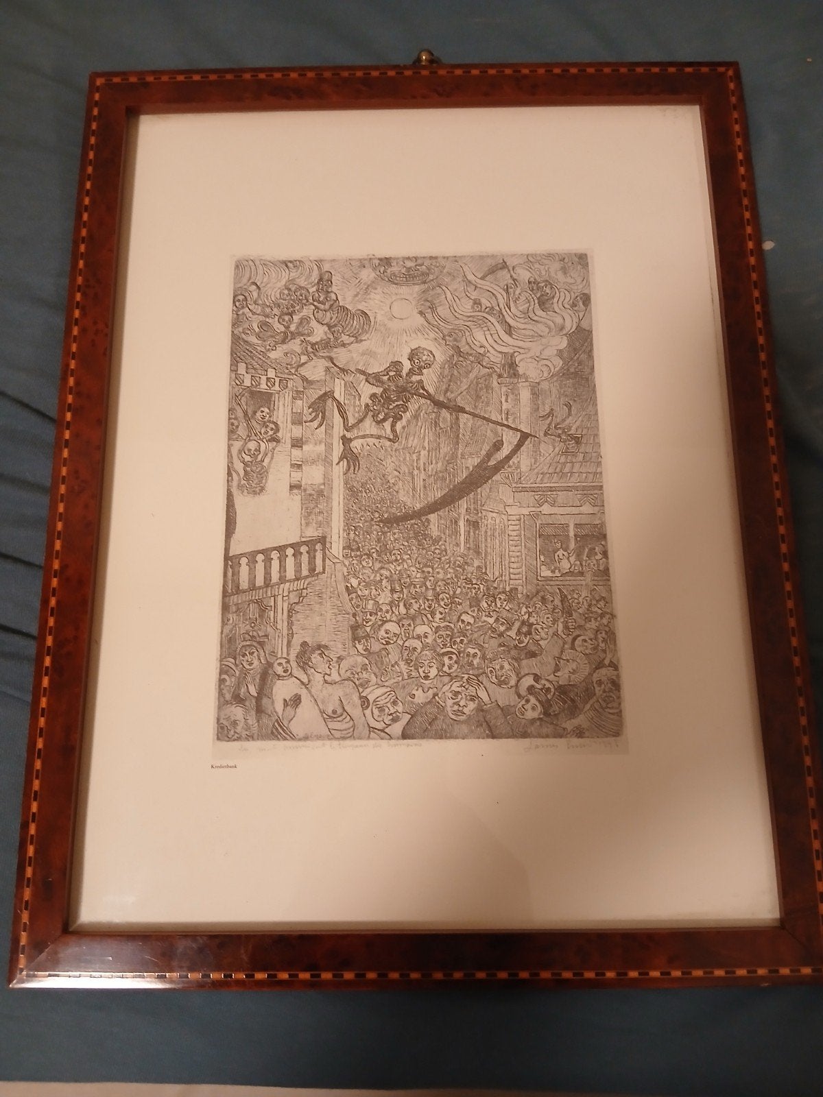 Ensor, Antiek en Kunst, Kunst | Etsen en Gravures, Ophalen of Verzenden, Ets