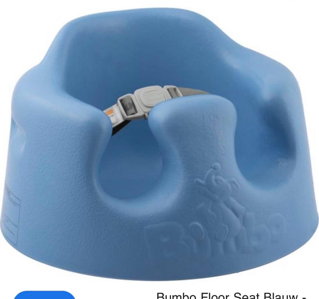 Bumbo Floor Seat Blauw - Kinderstoel, Ophalen of Verzenden, Zo goed als nieuw, Hangstoel