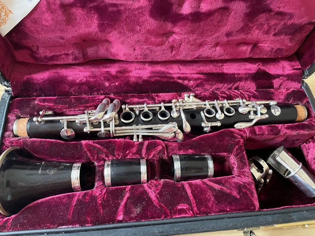 Buffet Crampon RC Prestige Es-klarinet -volledig gereviseerd, Gebruikt, Ophalen of Verzenden, Met koffer, Es-klarinet