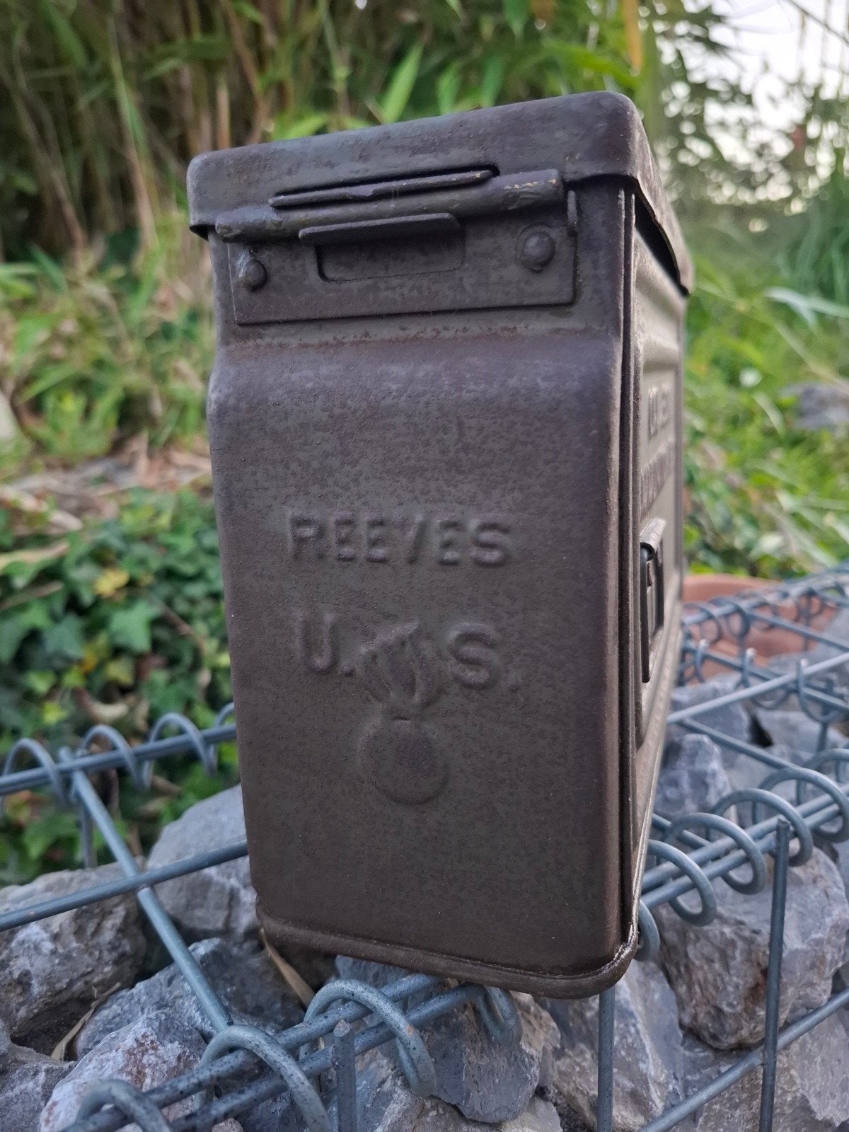 Caisse Munitions US Fabrication REEVES WW2, Collections, Enlèvement ou Envoi