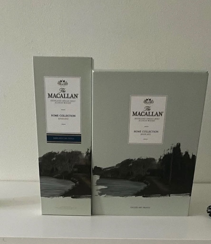 Macallan Home Collection River Spey + prints, Ophalen of Verzenden, Zo goed als nieuw