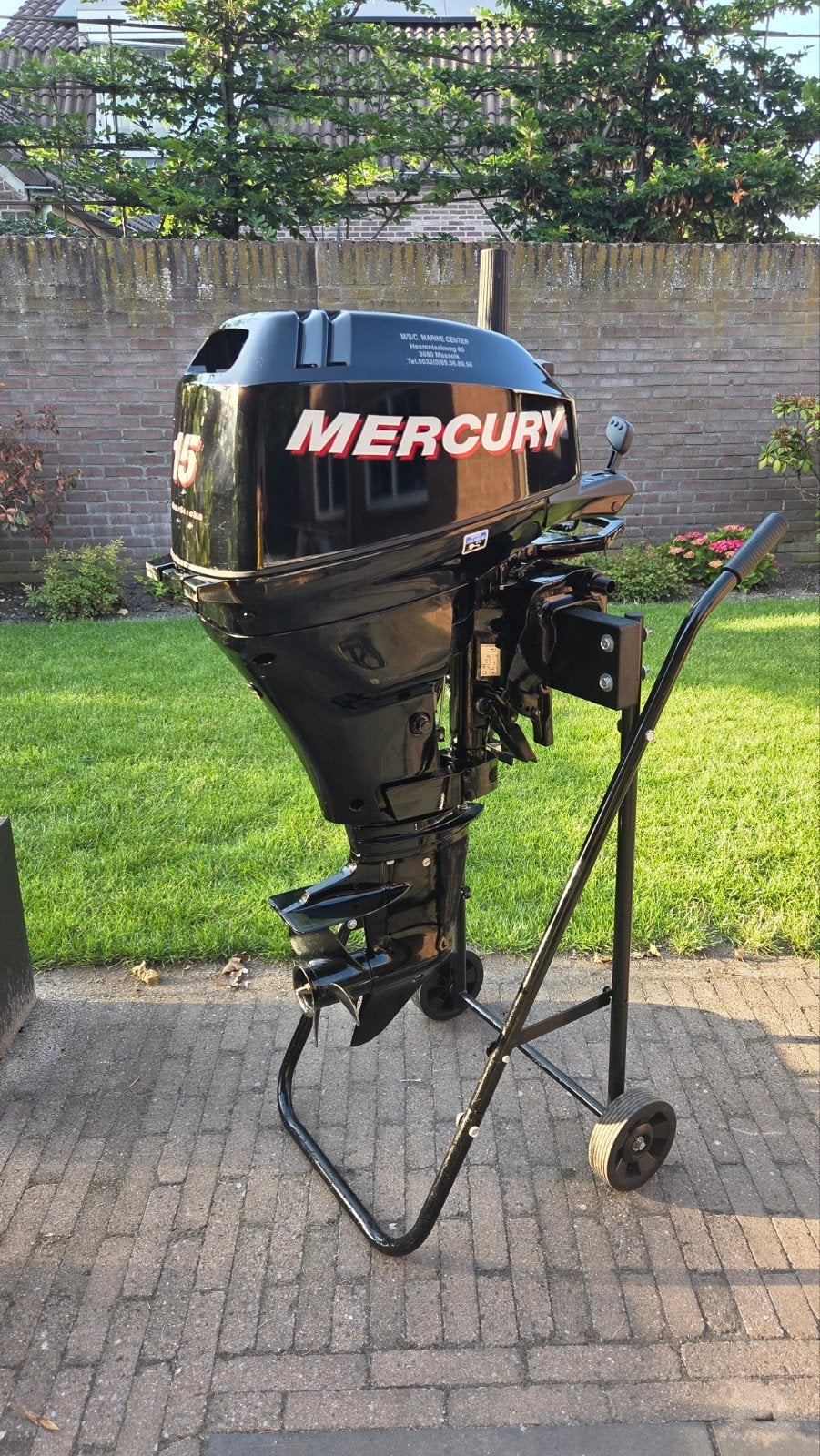 Mercury 15PK 4-takt Nieuwstaat!!, Watersport en Boten, Ophalen, 10 tot 30 pk, Viertaktmotor, Zo goed als nieuw