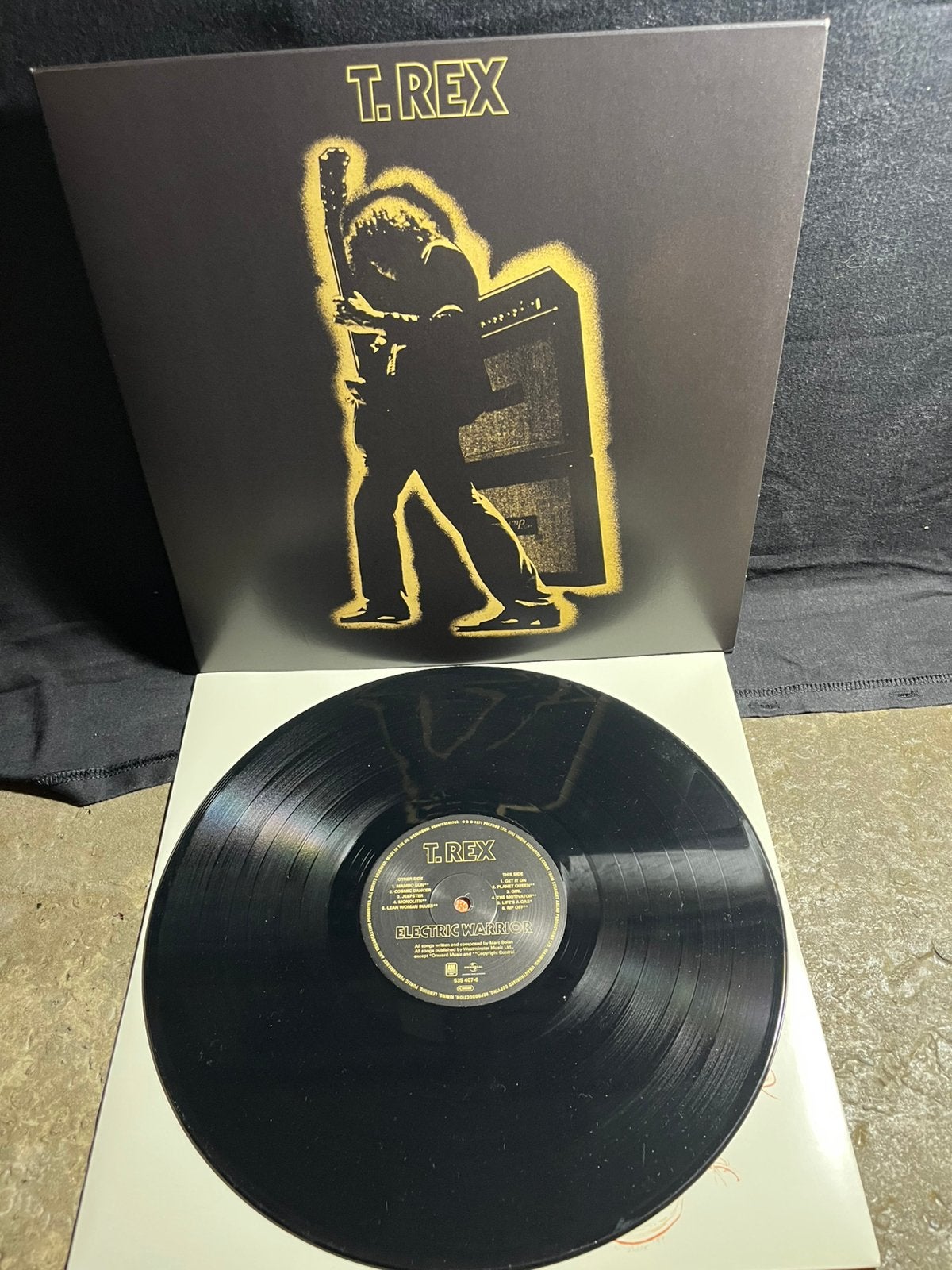 Vinyl lp t rex electric warrior, Cd's en Dvd's, Vinyl | Hardrock en Metal, LP, Rock, Ophalen of Verzenden, Zo goed als nieuw