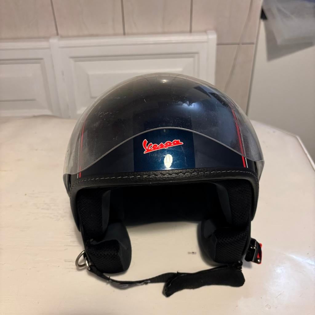 Vespa helm, Ophalen, Zo goed als nieuw
