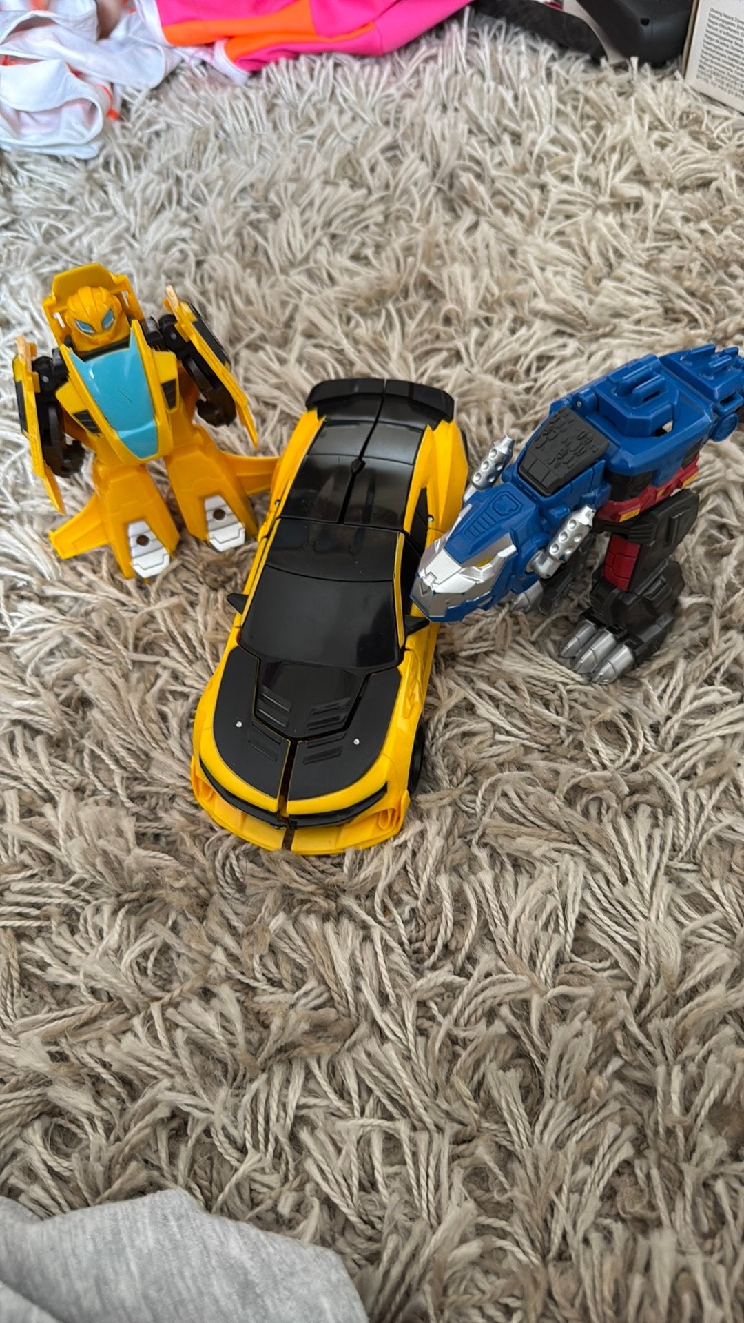 Transformers, Ophalen, Gebruikt