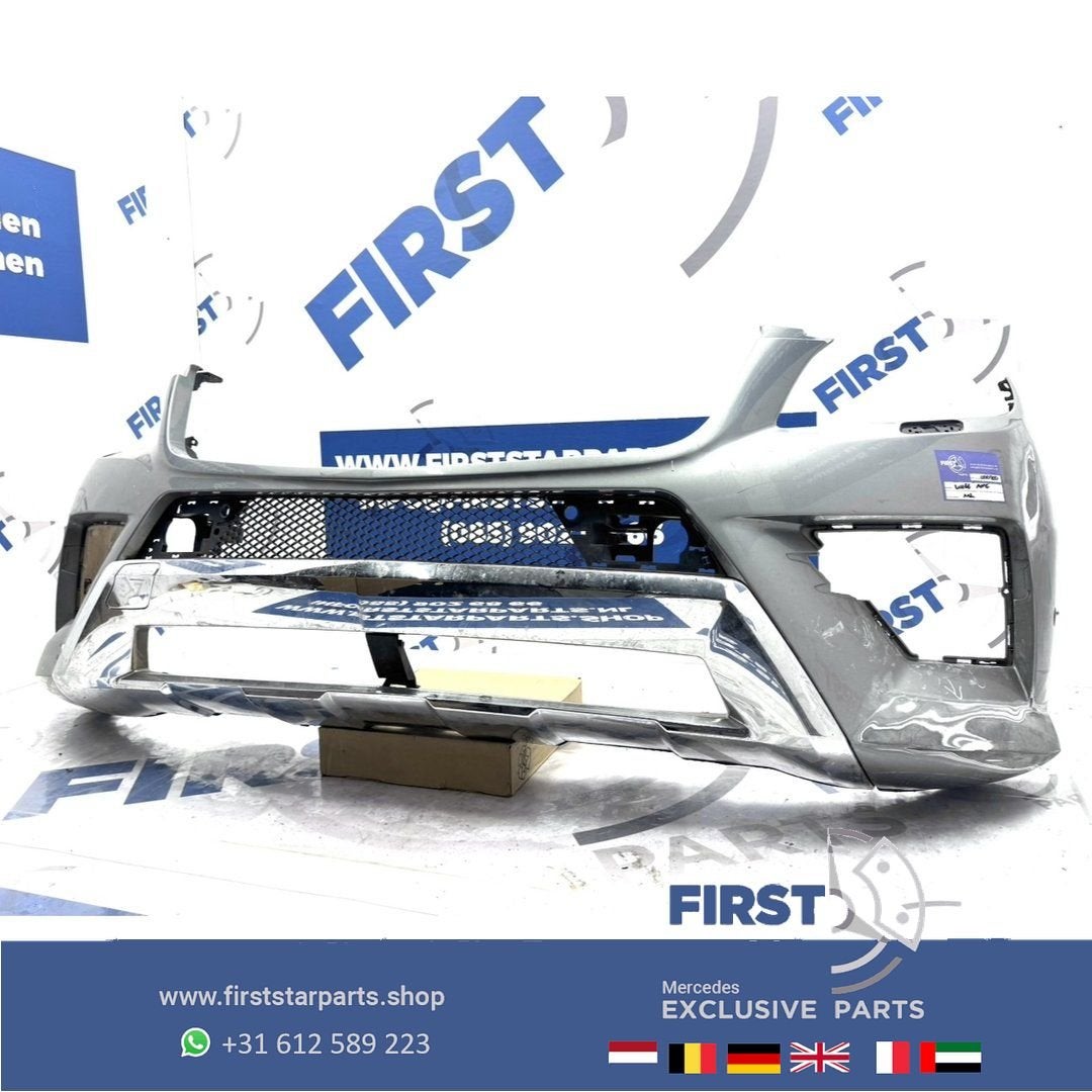 W166 ML AMG Voorbumper Mercedes M KLASSE 2011-2015 BUMPER ZW, Auto-onderdelen, Gebruikt, -, Voor, Ophalen of Verzenden