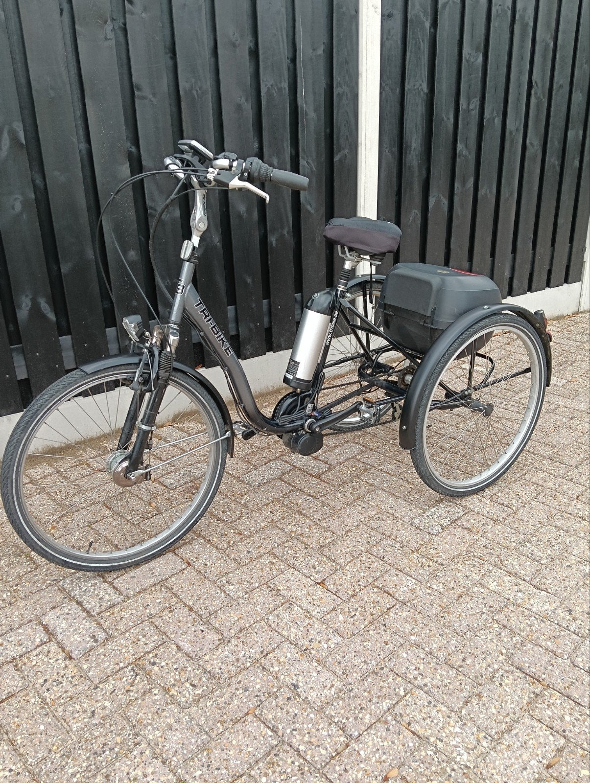 Tricycle électrique Tri-bike, batterie neuve, garantie 1 an, Enlèvement ou Envoi, Comme neuf, Frein à disque